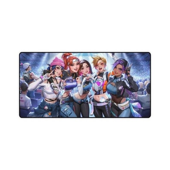 Overwatch - Le Sserafim x Overwatch 2 Limited Edition Mousepad NWT - Picture 1 of 9